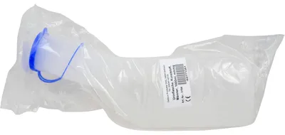 Produktbild von Urinflasche Kst. Männer m.Verschluß 1000ml milchig, 1 St FLA