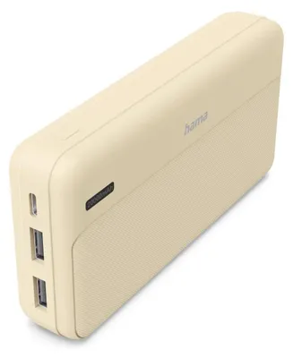 Produktbild von Hama Pocket 20, 20000 mAh, Lithium Polymer (LiPo), Sand