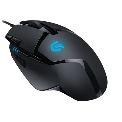 Zdjęcie produktu dla Logitech G Hyperion Fury, Po prawej stronie, USB Typu-A, 4000 DPI, 1 ms, Czarny