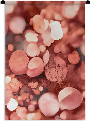 Produktbild von MuchoWow® Wandteppich Wandbehang Abstrakt - Glitzer - Rosa - Luxus 60x90 cm Tapisserie Dekoration Wandtuch - Foto-Teppich - Abwaschbar