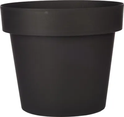 Produktbild von Selbstbewässerndes Blumentopf aus Kunststoff, anthrazit