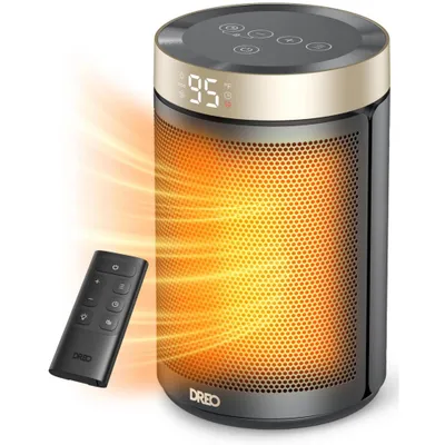 Produktbild von PTC Heizlüfter 1500W – Raumheizung mit Fernbedienung, Timer, ECO & 34dB