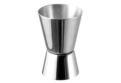 Produktbild von APS 93120 Cocktail-Doppelmaß für 2 & 4 cl aus Edelstahl, Ø 4,5 x 7 cm, edelstahl
