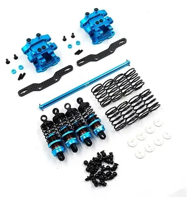 Imagen del producto de Yeah Racing TATT-S07BU, Kit de mejora, Aluminio, Azul