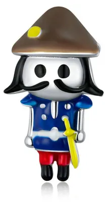 Produktbild von Silberner Charm Kleine bewaker