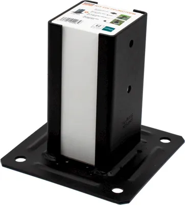 Produktbild von SST Kit Pfostenhalter 90x90mm schwarz