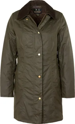 Produktbild von BARBOUR Belsay Waxjacke Damen Olive EU 42/ UK 16