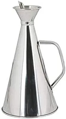 Immagine prodotto di Ilsa 384, brocca per olio, capacità 0,25 litri, acciaio inossidabile, colore argento