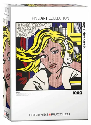 Immagine prodotto di Eurographics Puzzle M-Maybe - Roy Lichtenstein, 1000 Teile, 63.5 x 63.5 cm, 6004-6192