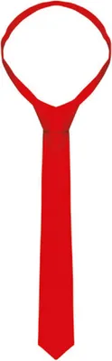 Immagine prodotto di Karlowsky AK4 | Cravatta / 148 x 6,5 cm - Colore: rosso (circa Pantone 200C) - Dimensioni: 148 x 6,5 cm