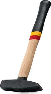 Produktbild von Schlosserhammer 1,5 kg aus hochwertigem Werkzeugstahl, Kopf abgeflacht und abgeschrägt