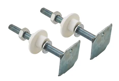Produktbild von SOMATHERM FOR YOU – Set mit 2 Befestigungen für Waschbeckenhalterungen an Hohlwänden – Exzenterscheibe 10x110
