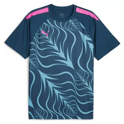 Produktbild von Herren-T-Shirt PUMA INDIVIDUALLIGA GRAPHICJERSEY 658984-56 BLAU Größe: M