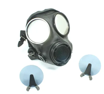 Produktbild von Ersatzgläser für Gasmaske FMJ08 / MF22 Spiegelfolie Linsen Gasmask