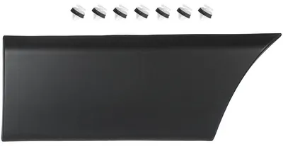 Für Renault Master III / Opel Movano B Türleiste Seitenleiste + Clips LINKS in der Farbe von GOLDCAR