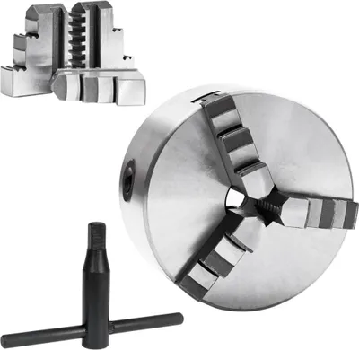 Obrázok produktu pre vidaXL 3-čelisťové sústružnícke skľučovadlo Samostrediace 125 mm oceľ