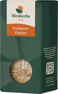 Produktbild von Miraherba -  Knoblauchflocken granuliert - 100 g
