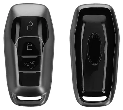Produktbild von kwmobile Schlüsselhülle für Ford 3-Tasten MyKey Autoschlüssel (Key Free) Hülle - Autoschlüssel Schlüssel Hülle aus TPU Silikon - Schlüsselschutz