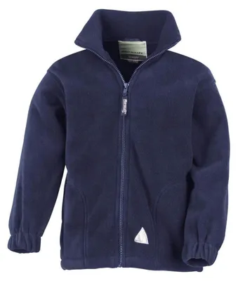 Produktbild von Result Kinder Active Fleece-Jacke Mit Reißverschluss FK580 (3/4) (Marineblau)