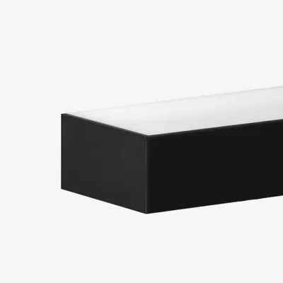 Produktbild von LUCIS Wandleuchte IZAR II 42W LED 4000K Acrylglas schwarz I2.L2.1200.93