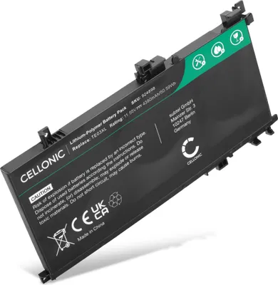 Produktbild von CELLONIC 1x Akku für Notebook Kompatibel mit HP 15-BC, Pavilion 15-DP, Omen 15-AX, TE03XL - (4380mAh, 11.55V)