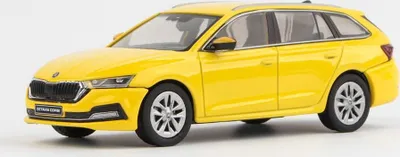 Produktbild von Skoda Octavia IV Combi (2020) - Gelb Telecom ABREX 1:43