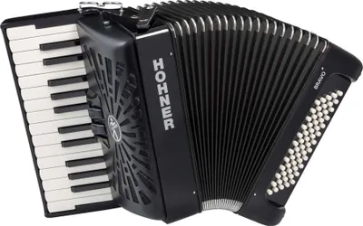 Zdjęcie produktu dla Hohner Bravo II 60 Akordeon klawiszowy Black