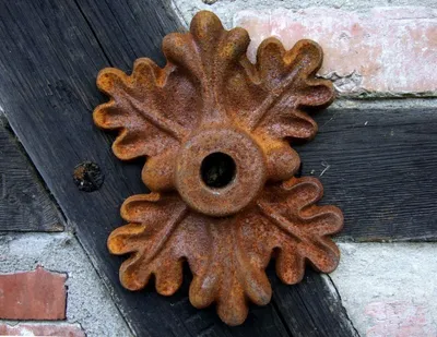 Produktbild von Maueranker, Wand, Pfettenanker Dekoration, Pfettensparrenanker, Eichenlaub