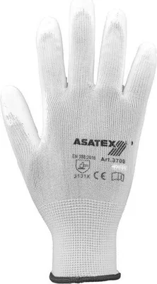 Produktbild von 10 Paar Arbeitshandschuhe Gr.8 Montagehandschuhe Handschuhe weiß