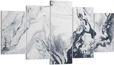 Produktbild von Bild auf Leinwand - Leinwandbild - Abstraktion modern - 160x85cm - Wand Bild - Wanddeko - Leinwanddruck - Bilder - Kunstdruck - Wanddekoration - Leinwand bilder - Wandkunst - EA160x85-3900