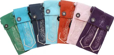 Produktbild von German Wear, IPhone trendige Trachten Tasche Handytasche handy Kunstleder, Farbe:Rosa