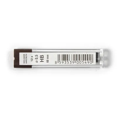 Image de Porte-mines KOH Mines gradation 0,5 mm x 60 mm HB