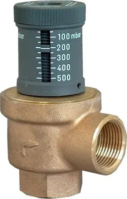 Produktbild von Oventrop Differenzdruck-Überströmventil PN 10, mit dp-Anzeige DN 25, 1" IG