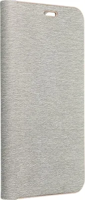 Imagen del producto de Funda tipo libro para smartphone, compatible con iPhone 16e (SE 4 2025), color gris