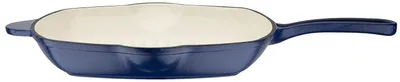 Zdjęcie produktu dla GSW żeliwna patelnia grillowa Blue Magic 27x27 cm, 717250, żeliwo ok. 1,6 L