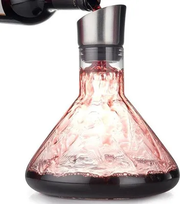 Image de Carafe à vin 15 L en acier inoxydable avec filtre et brosse