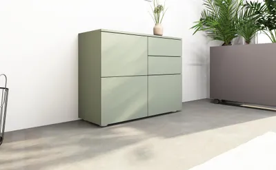 Produktbild von Kommode "Rova" 3-türig, salbei