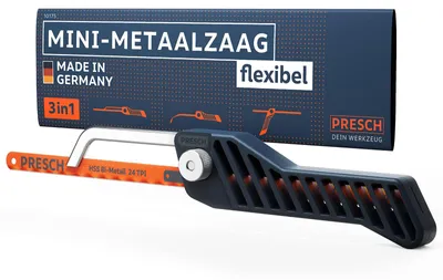Immagine prodotto di Seghetto per metallo - 300 mm - 3 in 1 - Con lama per metallo - Regolabile
