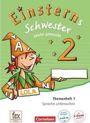 Immagine prodotto di Einsterns Schwester - Sprache und Lesen 2. Schuljahr - Themenheft 1: Sprache untersuchen