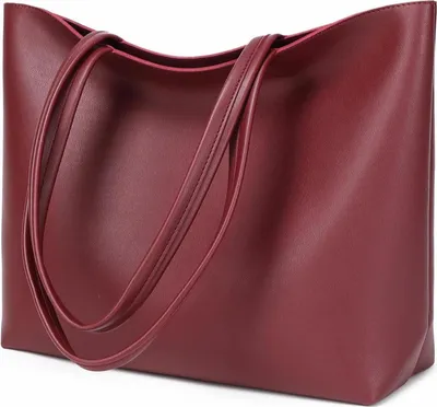 Produktbild von MEEGIRL Damen Handtasche Kunstleder Tote Shopper Bag mit Reißverschluss