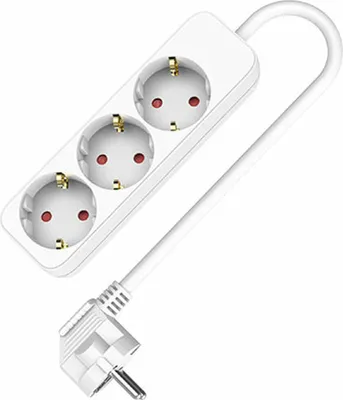 Immagine prodotto di Presa multipla con 3 prese senza interruttore TM Electron (1,5 m)