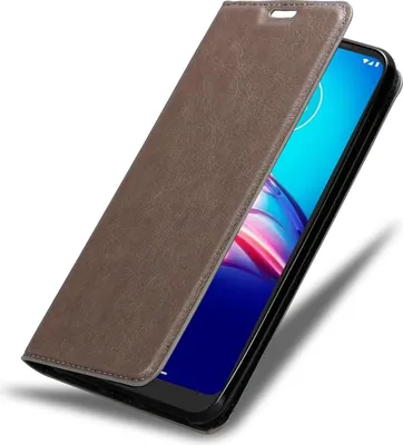 Zdjęcie produktu dla Cadorabo DE-149215, Motorola, Motorola MOTO E6s 2020, Brązowy
