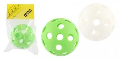 Immagine prodotto di Palla Floorball in plastica diametro 7 cm - mix di colori