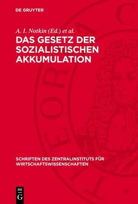 Produktbild von Das Gesetz der sozialistischen Akkumulation