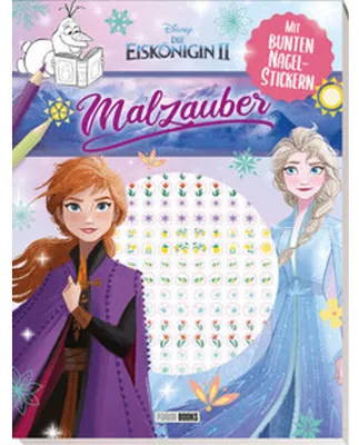 Produktbild von Disney Die Eiskönigin 2: Malzauber - Mit bunten Nagelstickern!