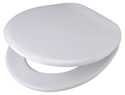 Produktbild von pagette WC-Sitz V.I.P. weiß, Edelstahlbefestigung, Duroplast