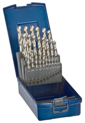 Produktbild von kwb 205720 HSS Metal twist drill bit set 25-piece DIN 338 Cylinder shank 1 pc(s)