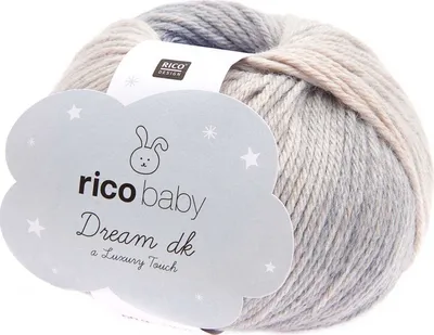 Produktbild von Rico Design Baby Dream dk, 50 g, ca. 115 m Pebbles