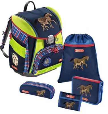 Produktbild von Step by Step Touch DIN Horse Family Schulranzen Set 5tlg.