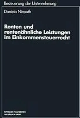 Image de Renten und rentenähnliche Leistungen im Einkommensteuerrecht